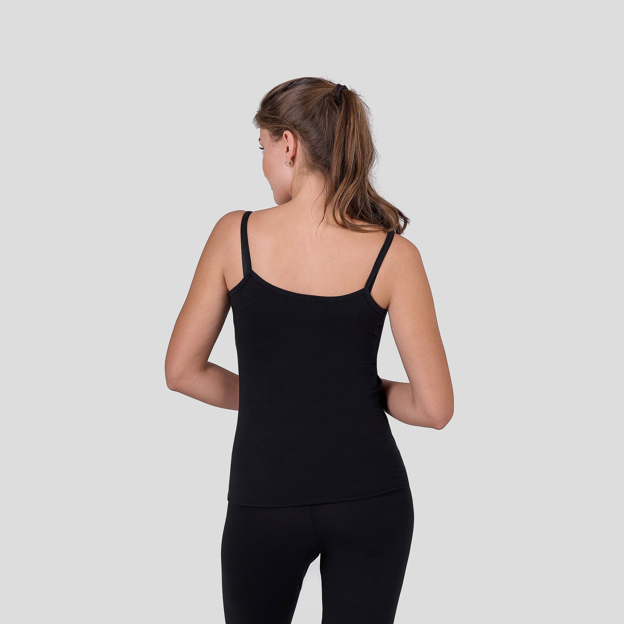 Cotton Thin Strap Top-( Dice ) ٣ قطع