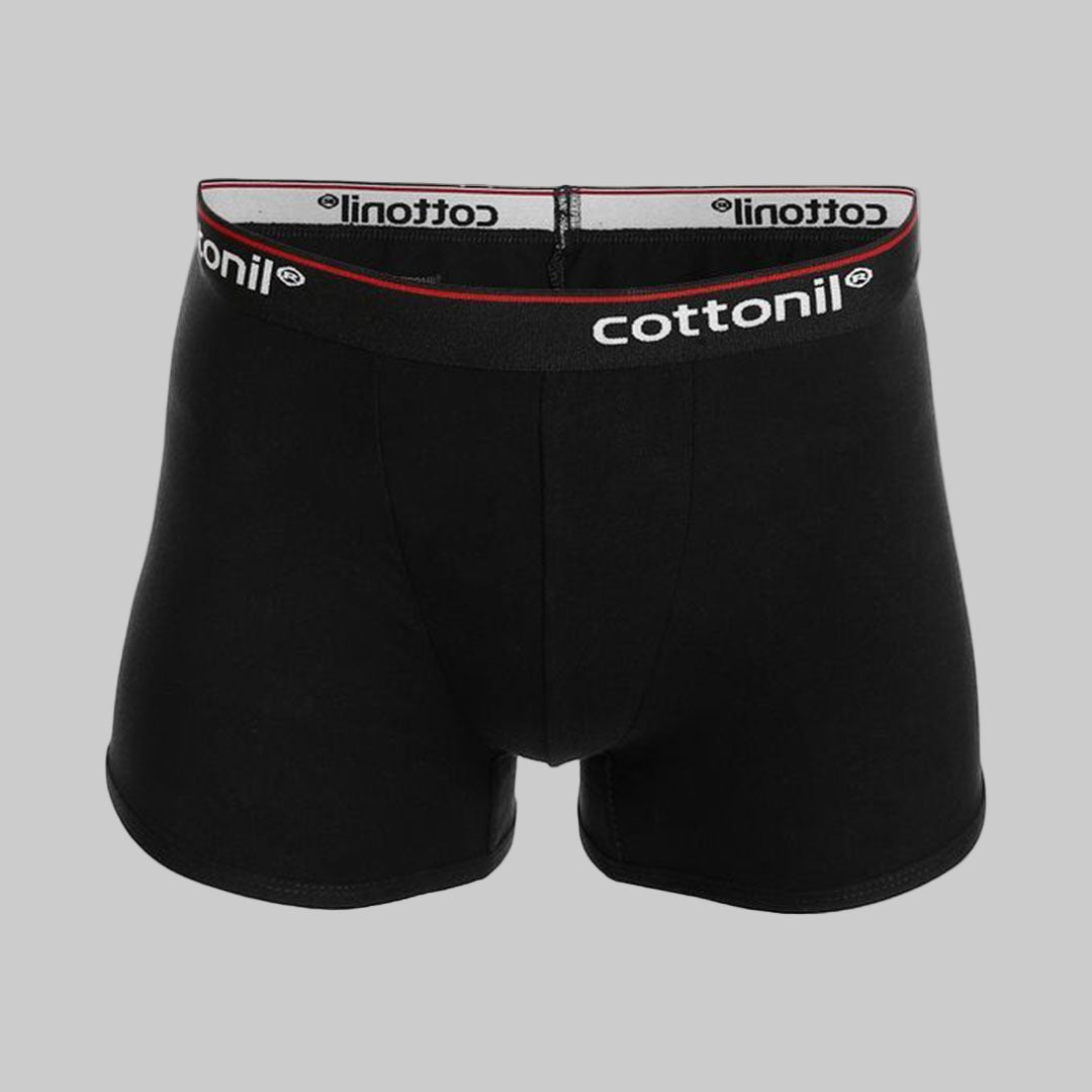 اندرشيرت كم قطن راوند  (Cottonil) + (Cottonil) ٣ قطع بوكسر ساده رجالي