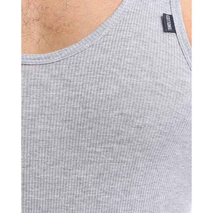 فانلة دربي مضلعة(Cottonil)٣ قطع