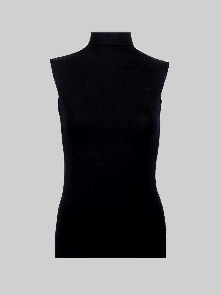 Hiigh Neck Cut top  - Cottonil Womens