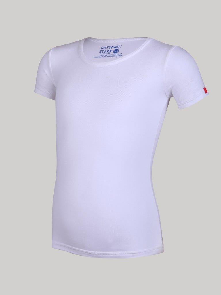 نص كم قطن ستريتش اولاد ابيض(Cottonil)