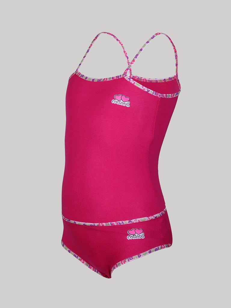 طقم بناتي هارت توب و كيلوت(Cottonil)