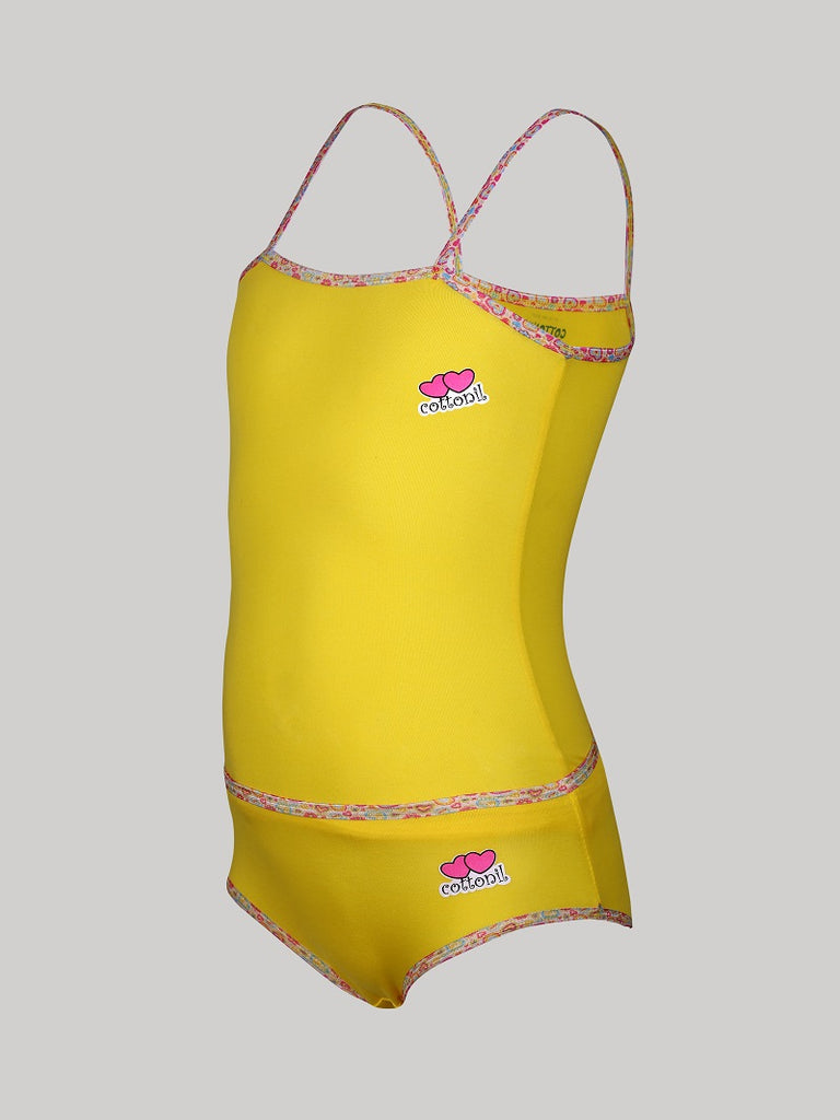 طقم بناتي هارت توب و كيلوت(Cottonil)