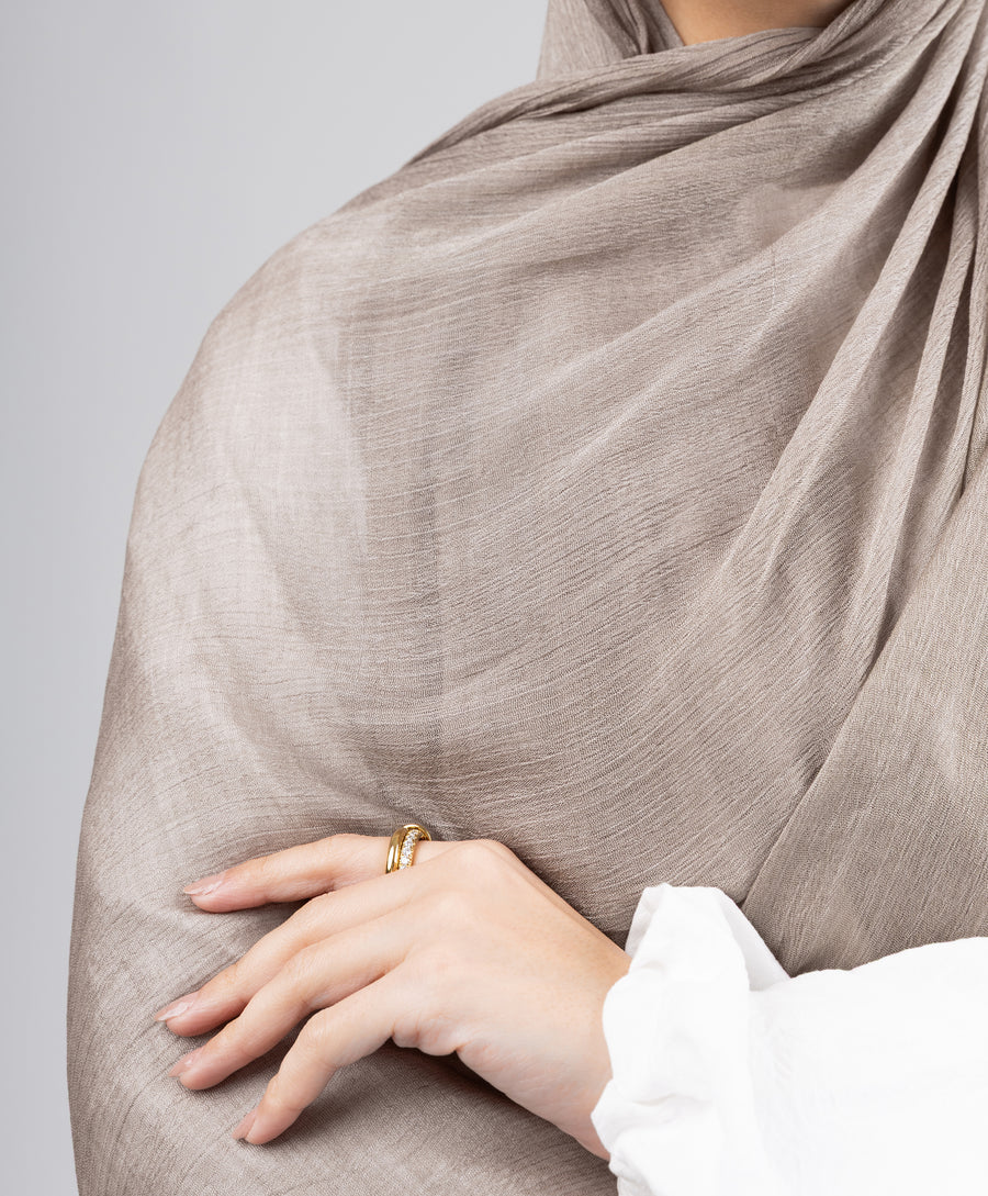 طرحة قطن مقاس صغير(le voile)