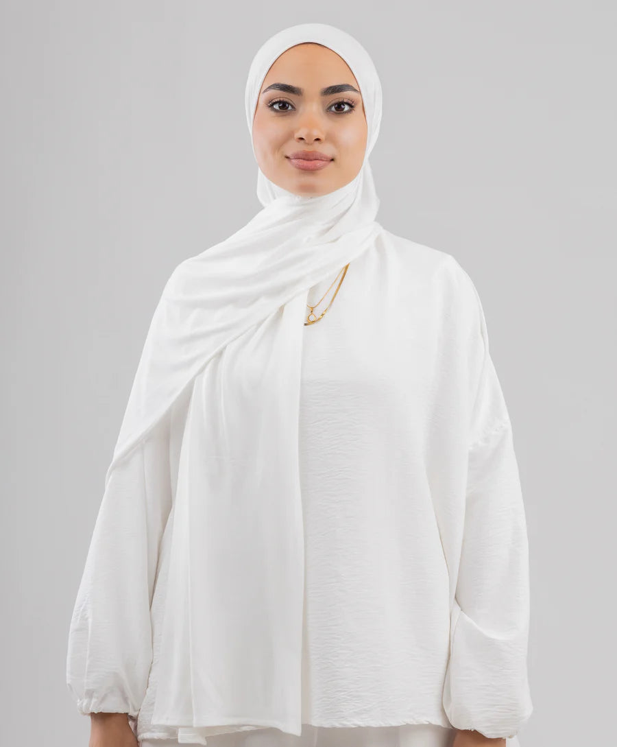 طرحة قطن مقاس صغير(le voile)