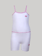 طقم بناتي هارت توب و شورت (Cottonil)