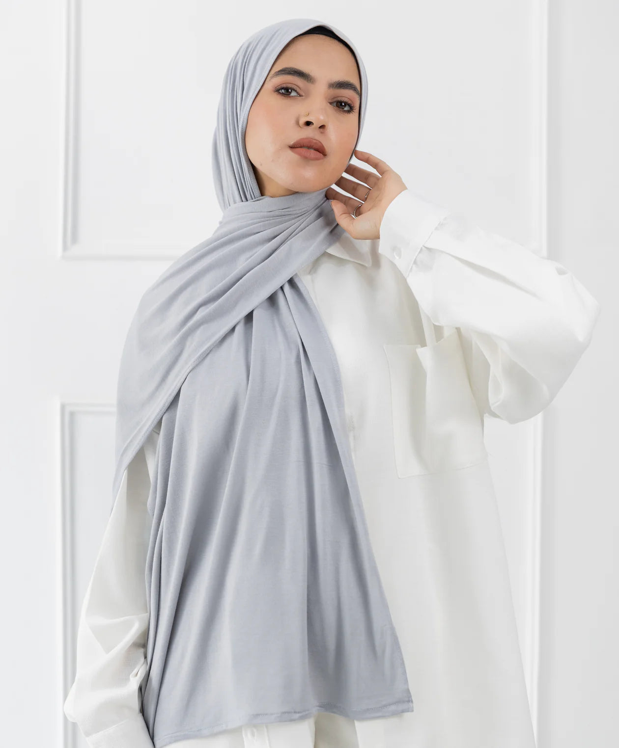 طرحة قطن (مقاس صغير) -  (le voile)  ٣ قطع