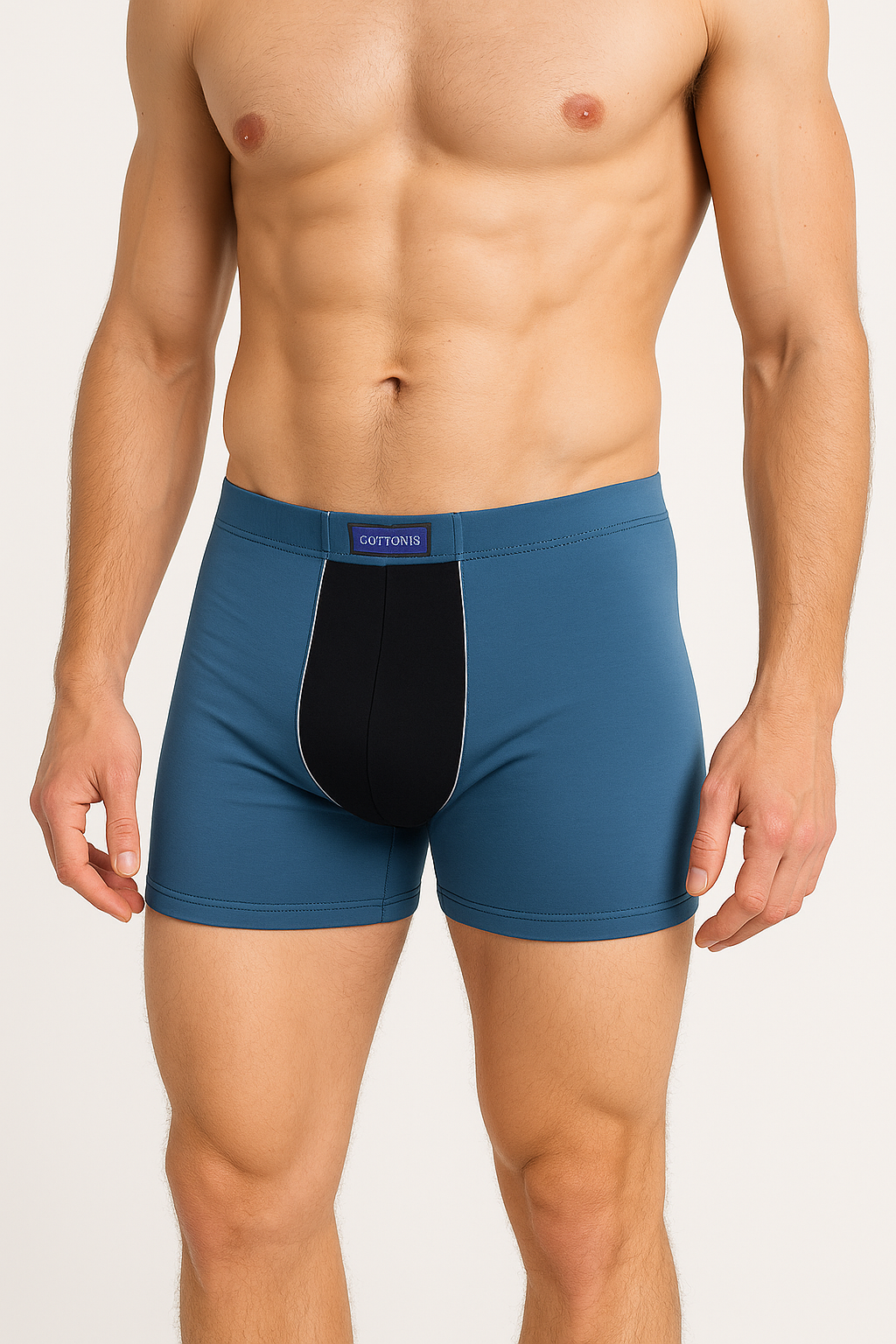 بوكسر ديجيتال رجالي(Cottonil)٣ قطع