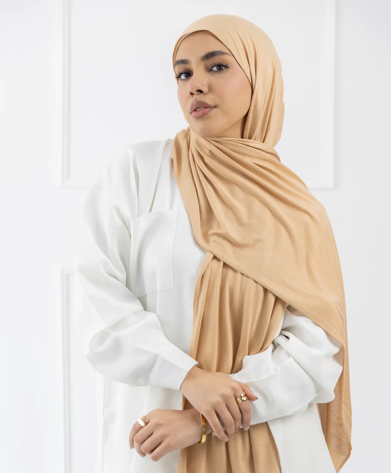 طرحة قطن مقاس صغير(le voile)