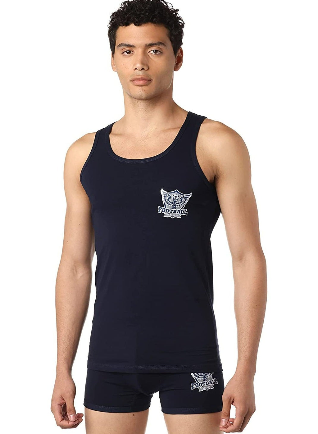 (Cottonil) طقم فانلة و بوكسر ريلاكس رجالي