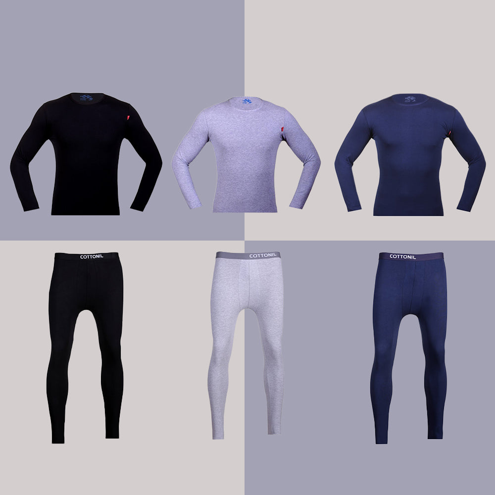 طقم دفايه رجالي (Cottonil)