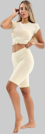 Women Microfiber Sport Short - Cottonil