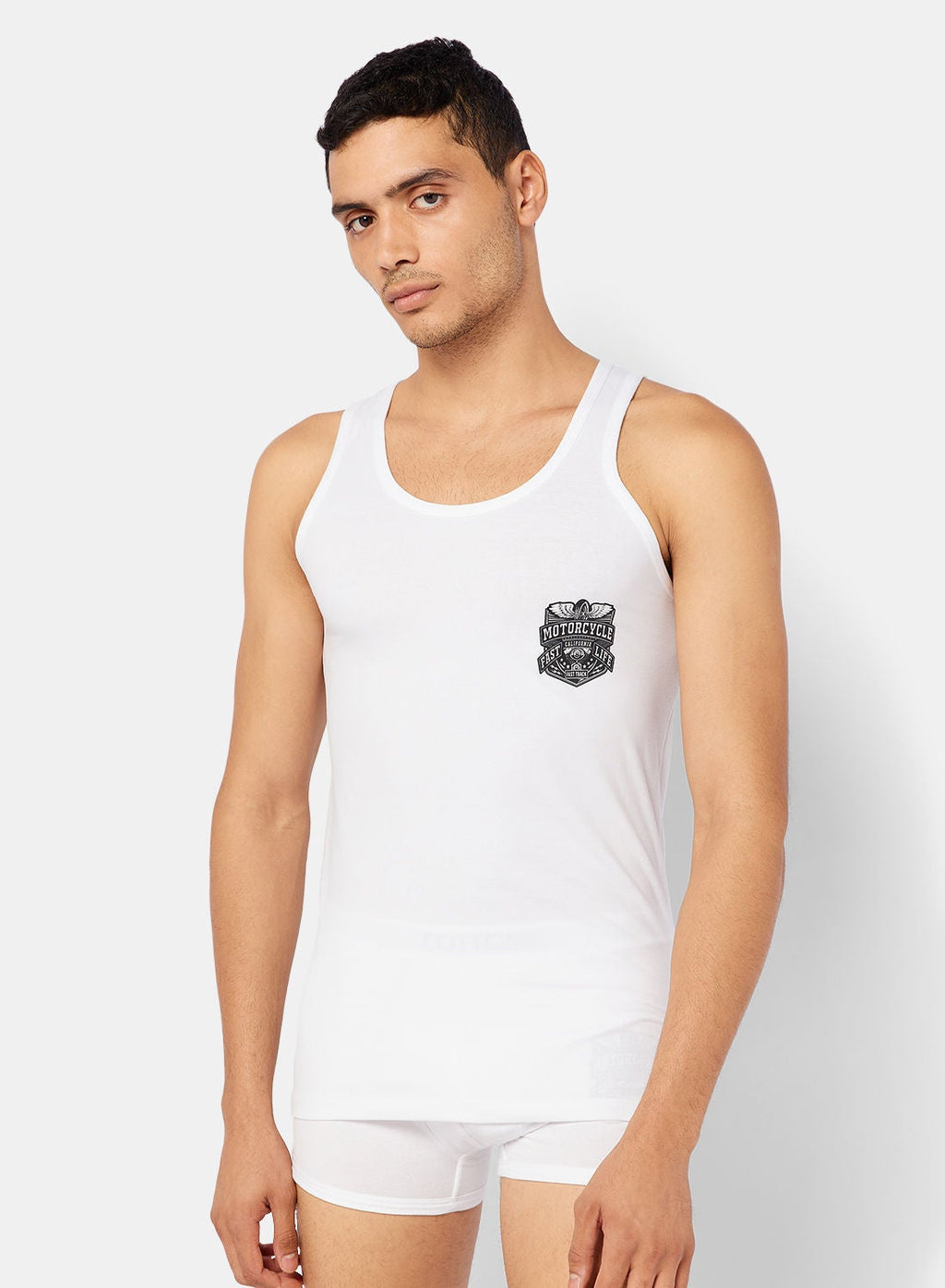 (Cottonil) طقم فانلة و بوكسر ريلاكس رجالي