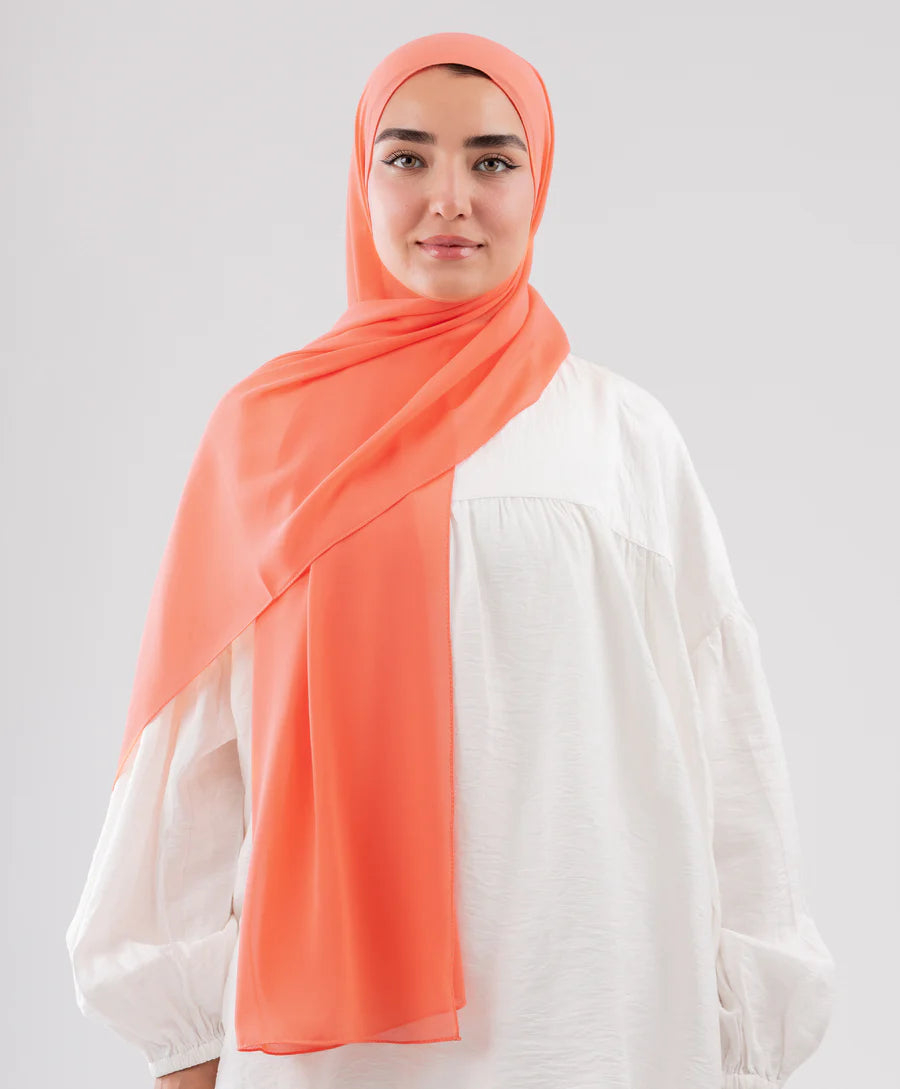 طرحة شيفون مقاس صغير (le voile)