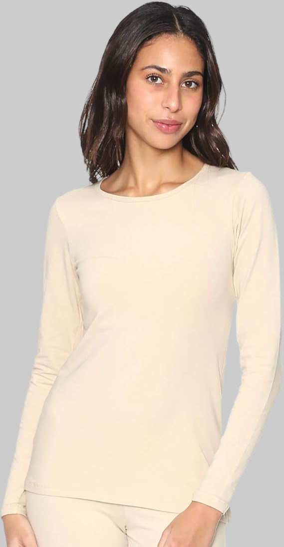 Long Sleeves Round-Neck Solid (Carina)