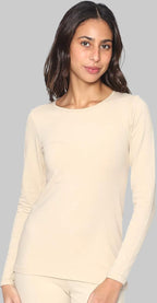 Long Sleeves Round-Neck Solid (Carina)