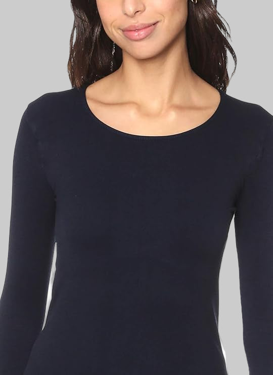Long Sleeves Round-Neck Solid (Carina)