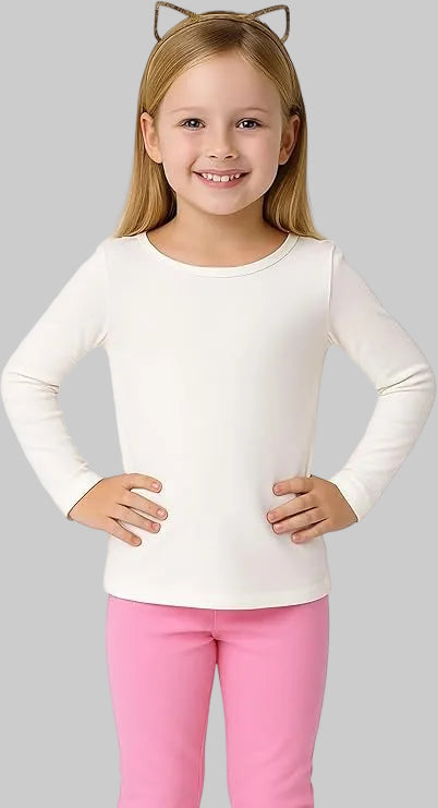 تيشرت شتوي أكمام طوليه بناتي(Dice)