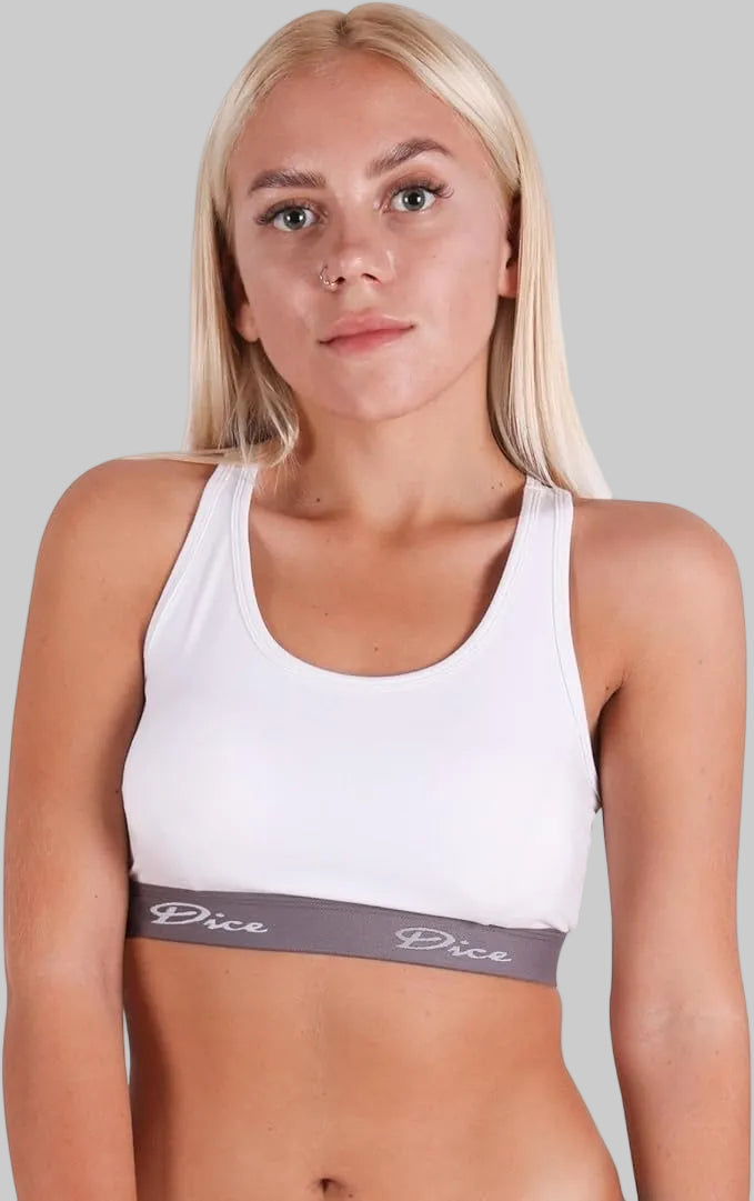 Women's Cotton Soft Bra (Dice)