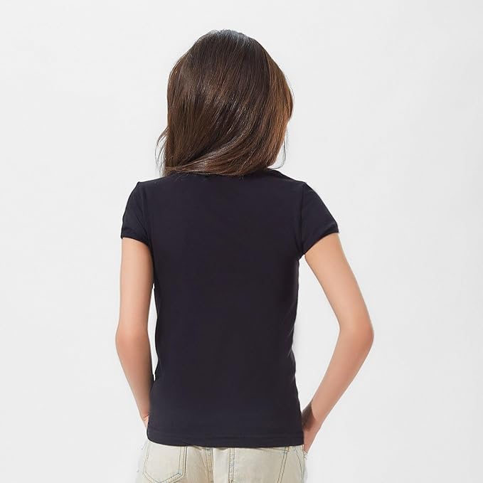 تي شيرت نص كم راوند بناتي(Dice)