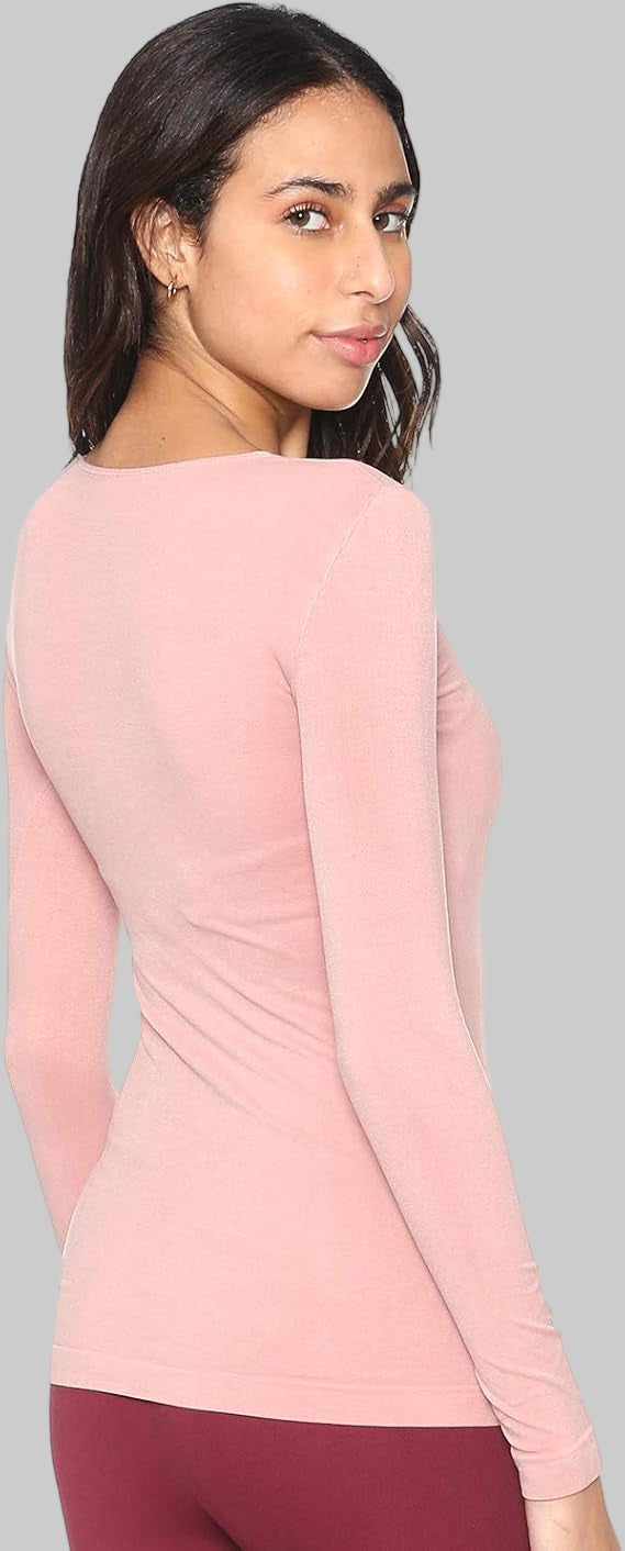 Long Sleeves Round-Neck Solid (Carina)
