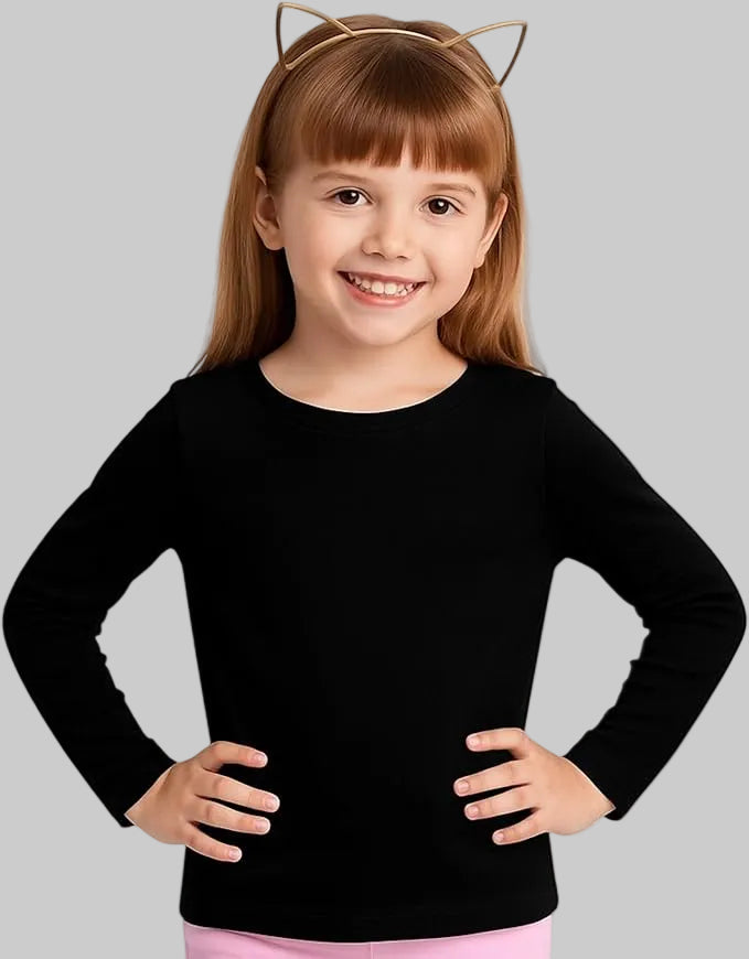 تيشرت شتوي أكمام طوليه بناتي(Dice)