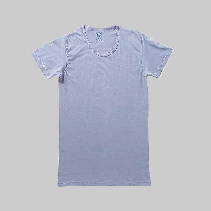 اندرشيرت قطن V ستريتش نصف كم(Cottonil)