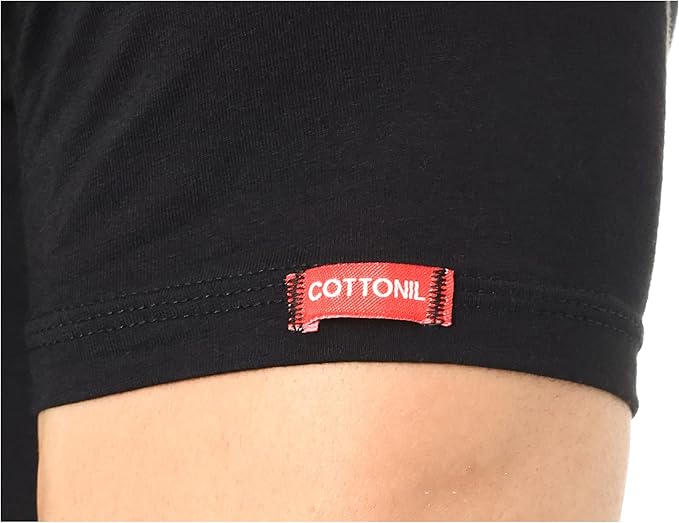 اندرشيرت راوند قطن ستريتش نصف كم  ( Cottonil )