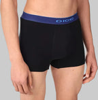 بوكسر ابيض و أسود سادة رجالي (Dice)٣ قطع