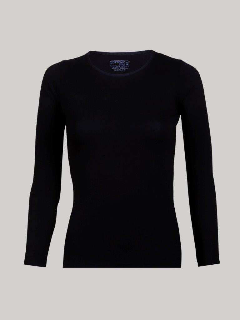 Long Sleeve Top-Round Neck (cottonil)
