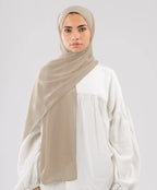 طرحة شيفون مقاس صغير (le voile)