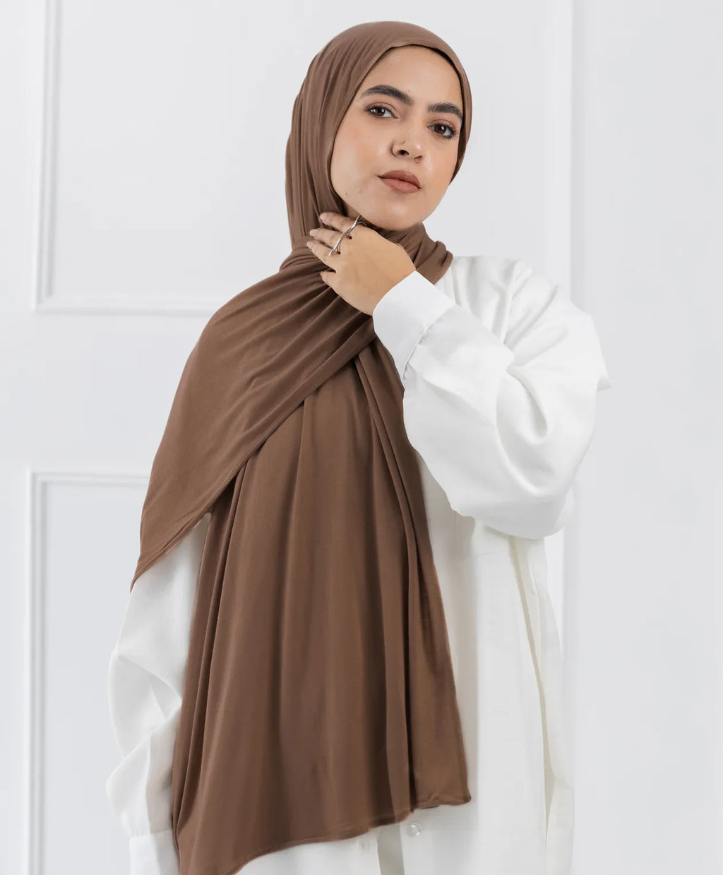 طرحة قطن مقاس صغير(le voile)