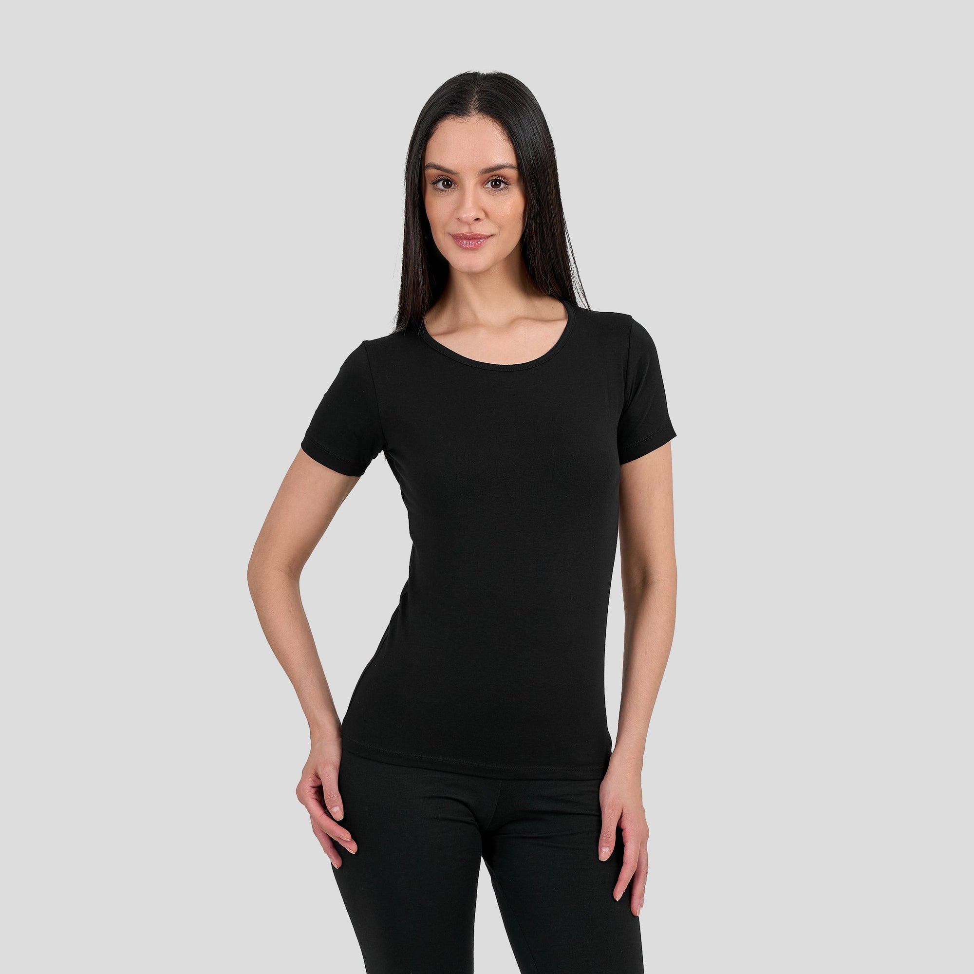 Round Neck Short Sleeve-( Dice )  ٣ قطع