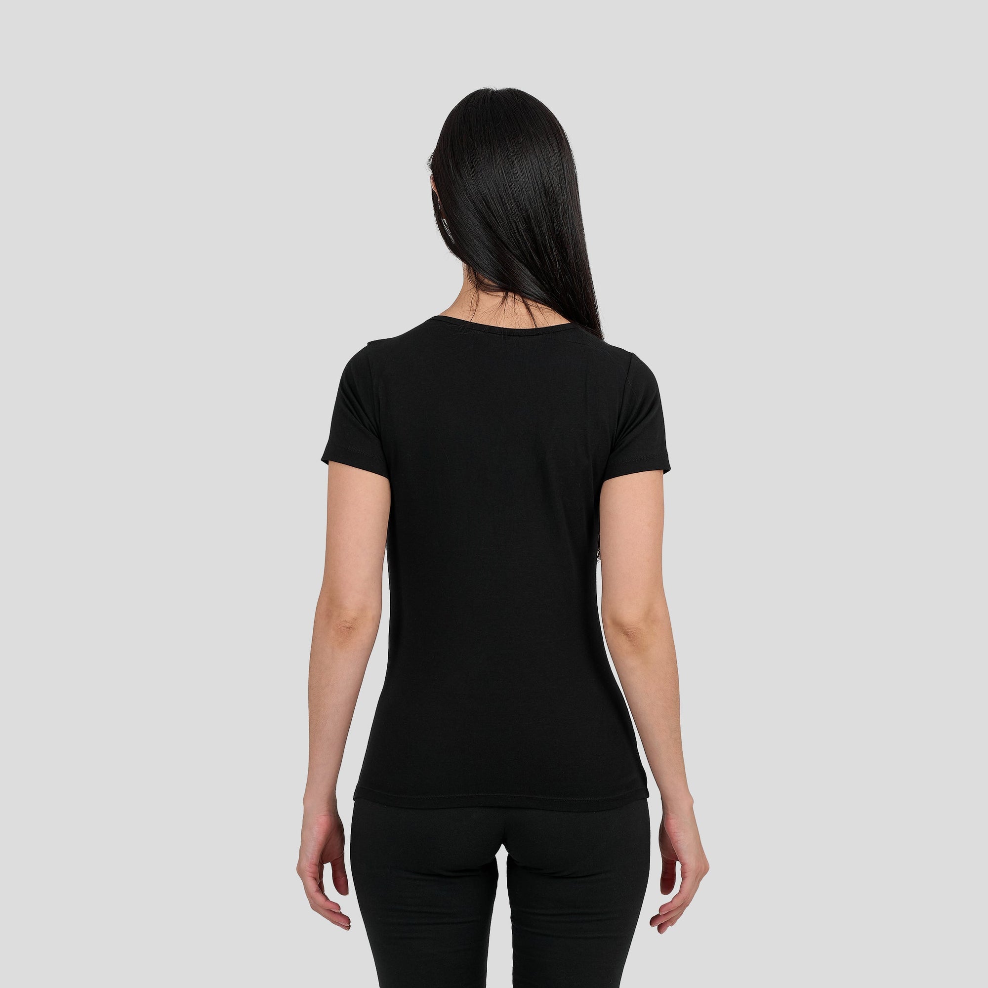 Round Neck Short Sleeve-( Dice )  ٣ قطع