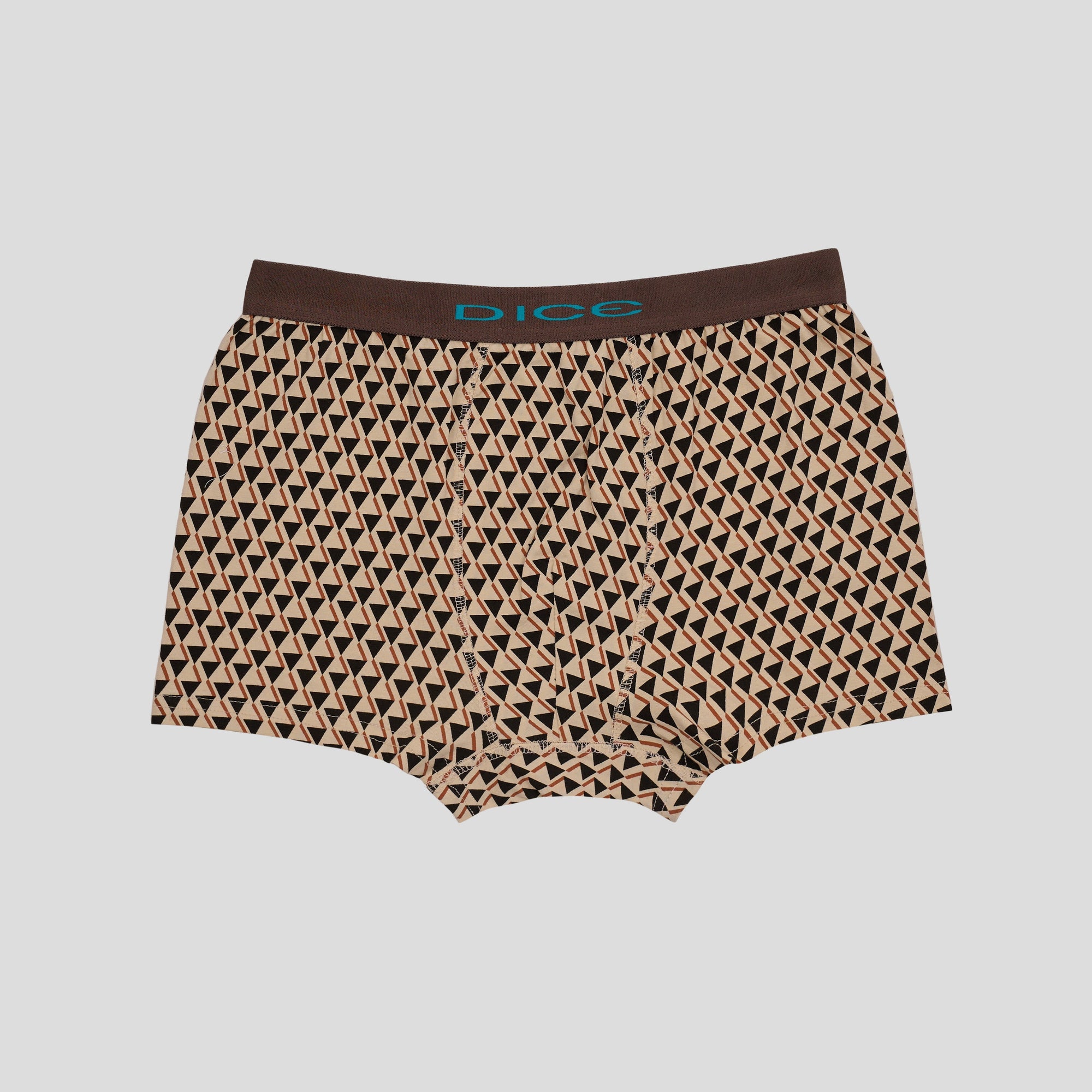 بوكسر مطبوع رجالي(Dice)٣ قطع + فانلة نص كم راوند ٣ قطع رجالي(Dice)