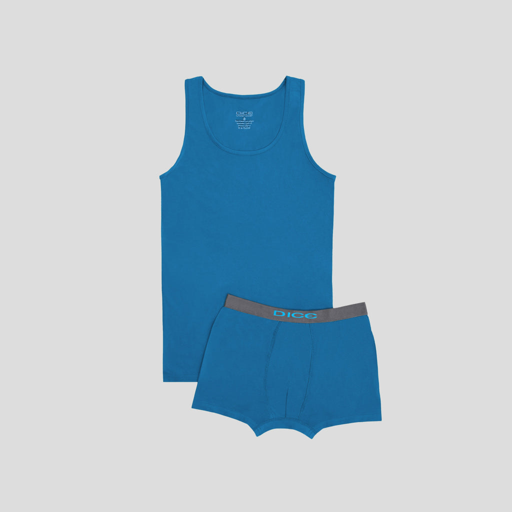 طقم فانلة و بوكسر ساده(Dice)