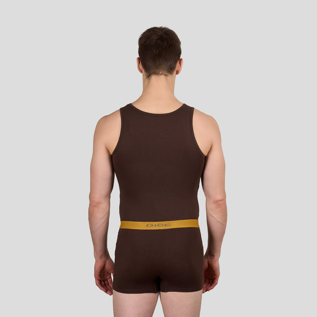 طقم فانلة و بوكسر ساده(Dice)