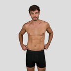 بوكسر ابيض و أسود سادة رجالي (Dice)٣ قطع