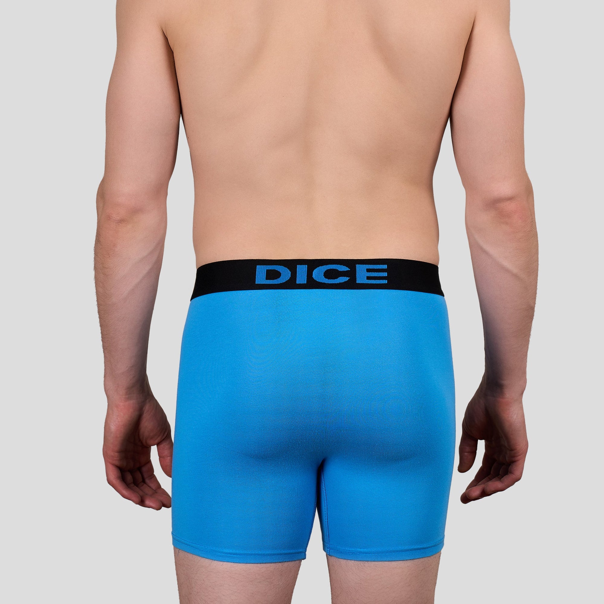 بوكسر طويل سادة رجالي ( Dice )  ٣ قطع