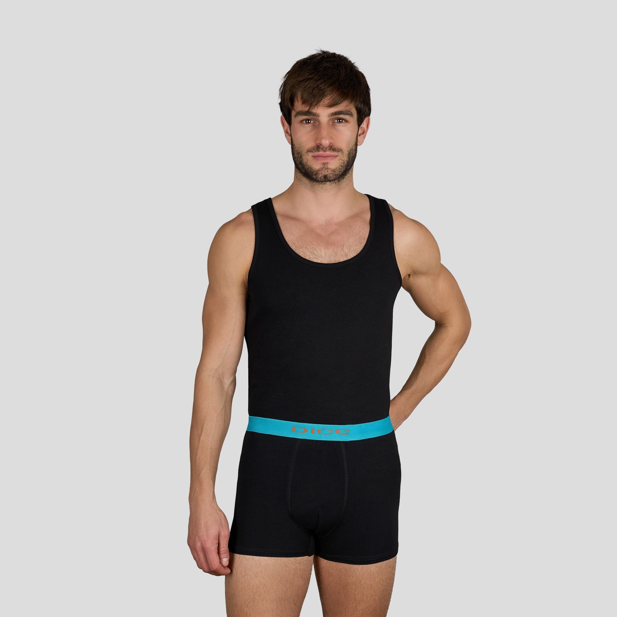 طقم فانلة و بوكسر ساده(Dice)