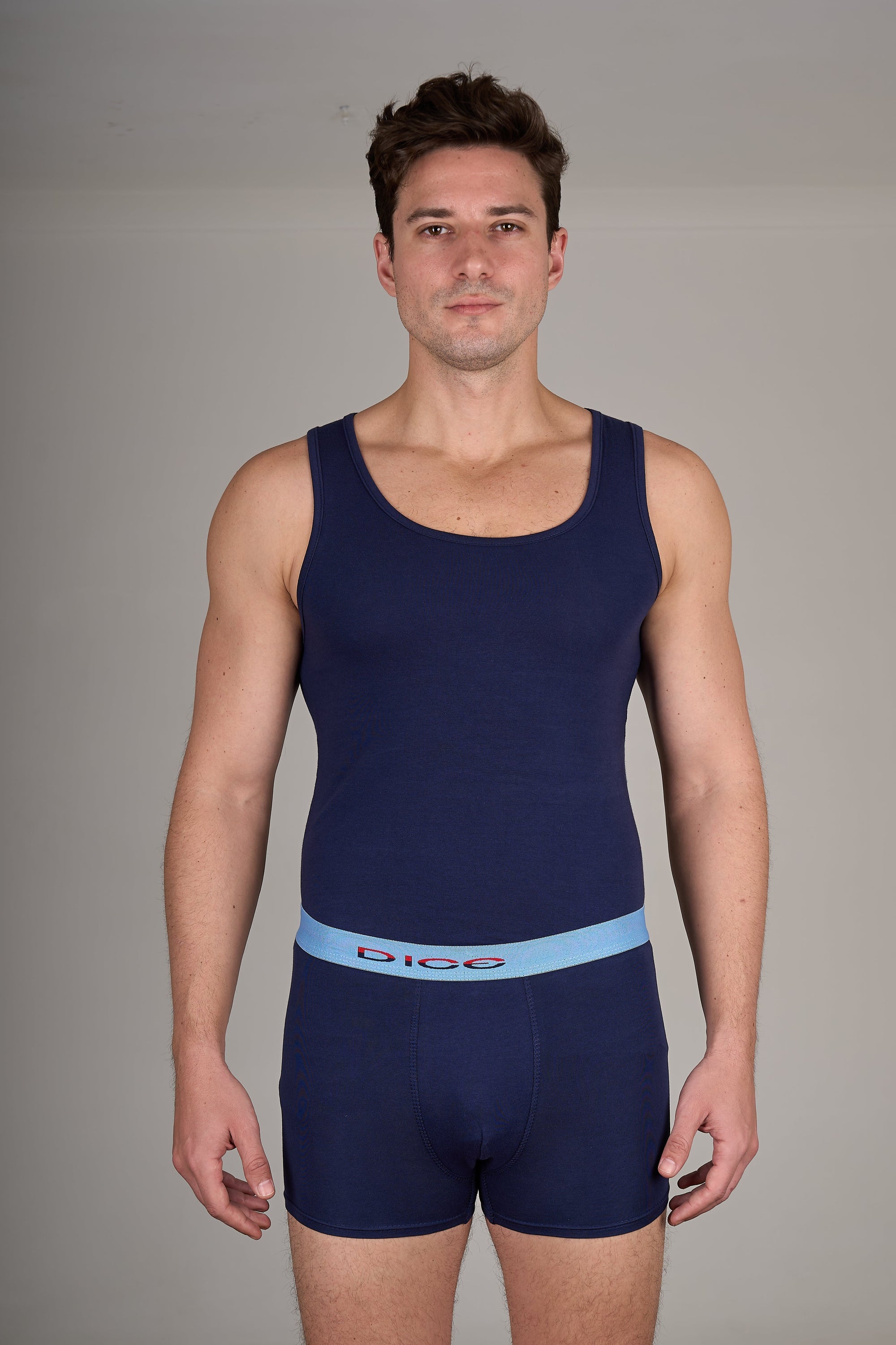 طقم فانلة و بوكسر ساده(Dice)