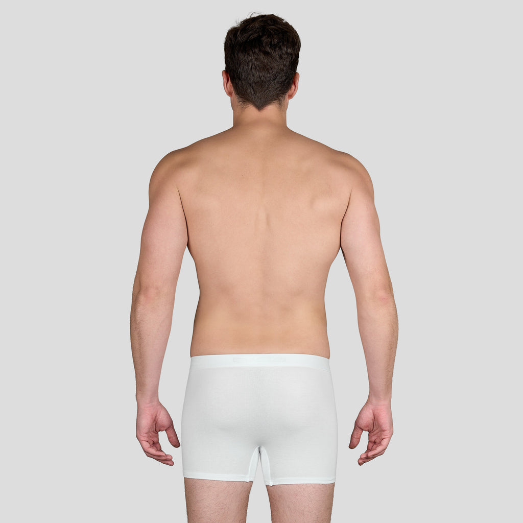 بوكسر ابيض و أسود سادة رجالي (Dice)٣ قطع