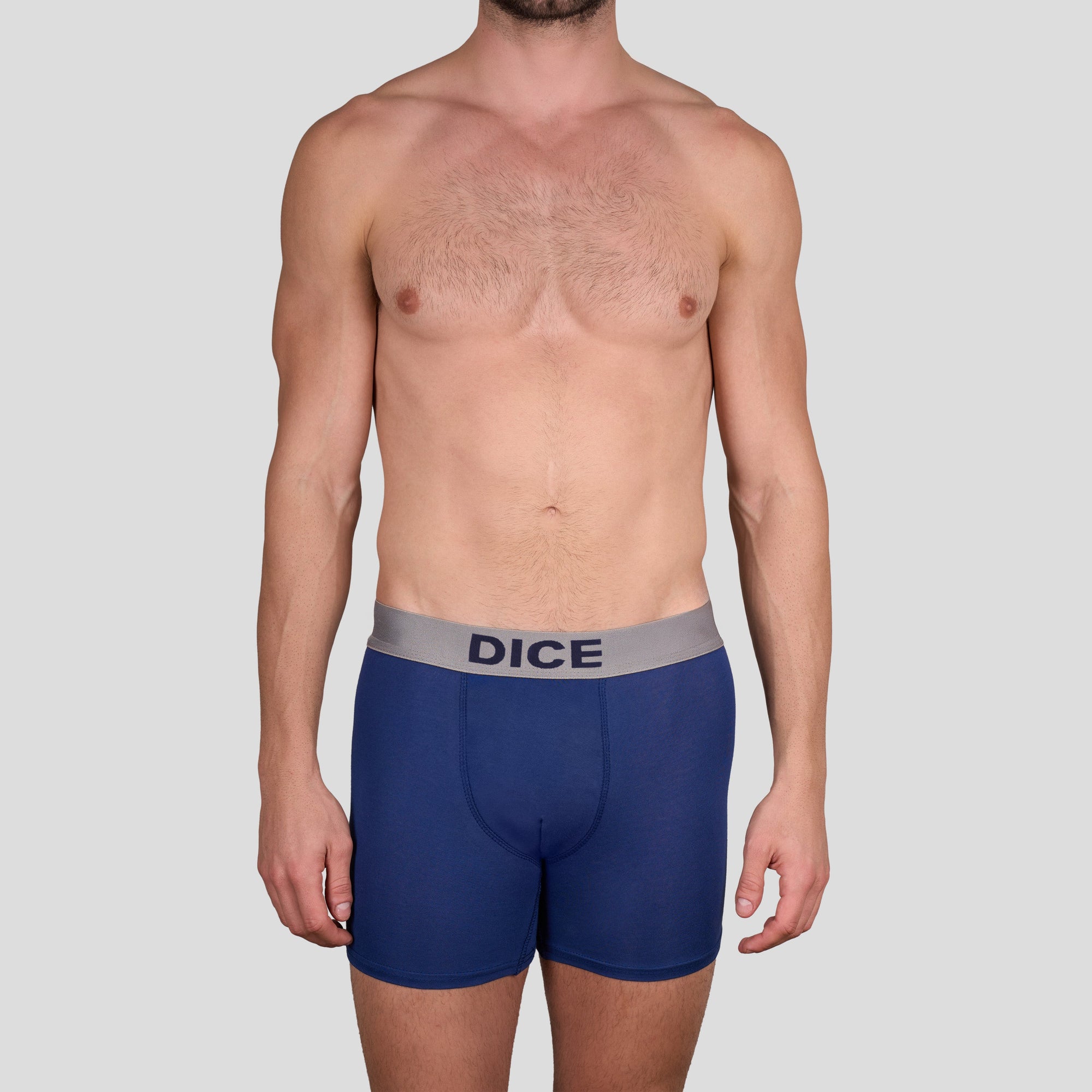 بوكسر طويل سادة رجالي ( Dice )  ٣ قطع