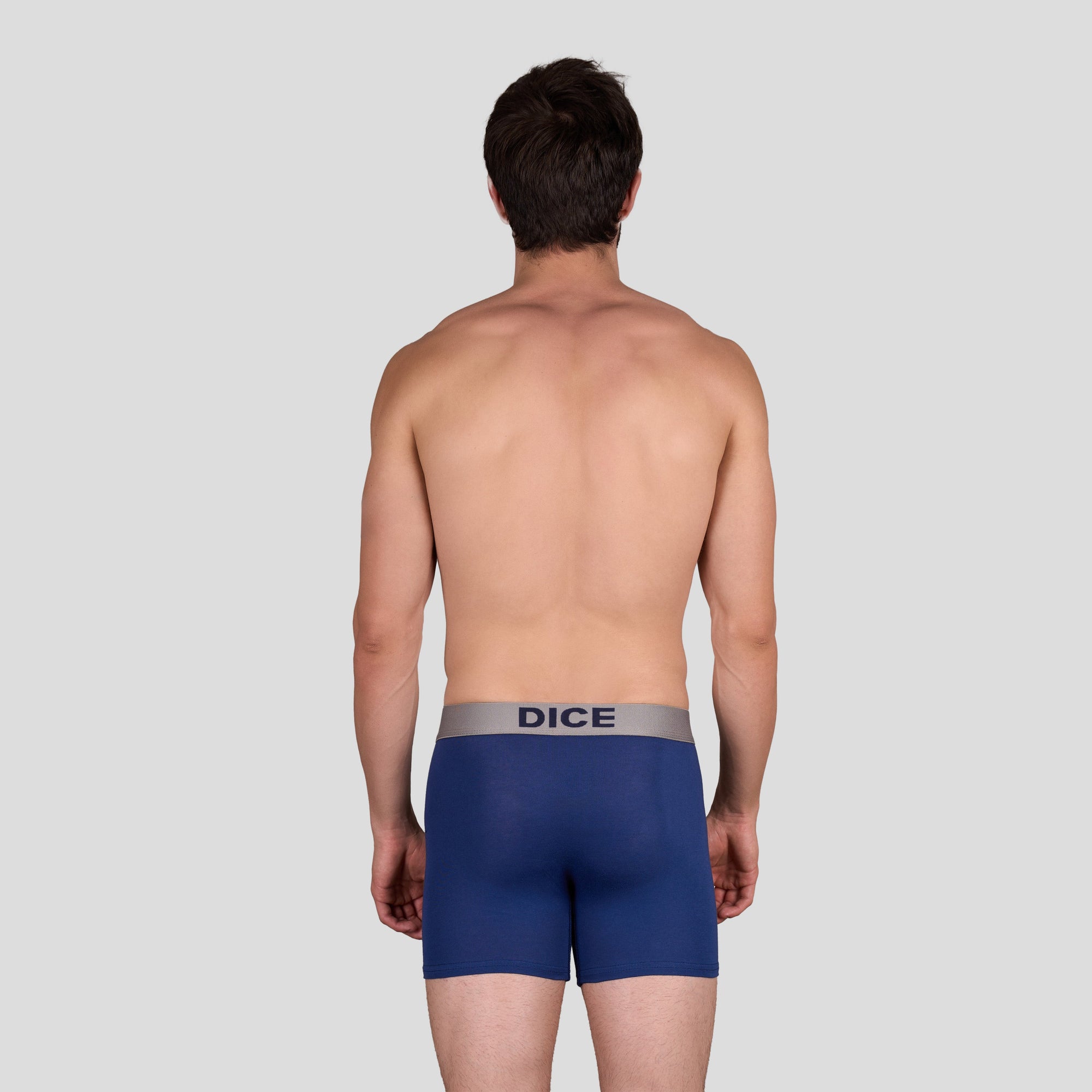 بوكسر طويل سادة رجالي ( Dice )  ٣ قطع