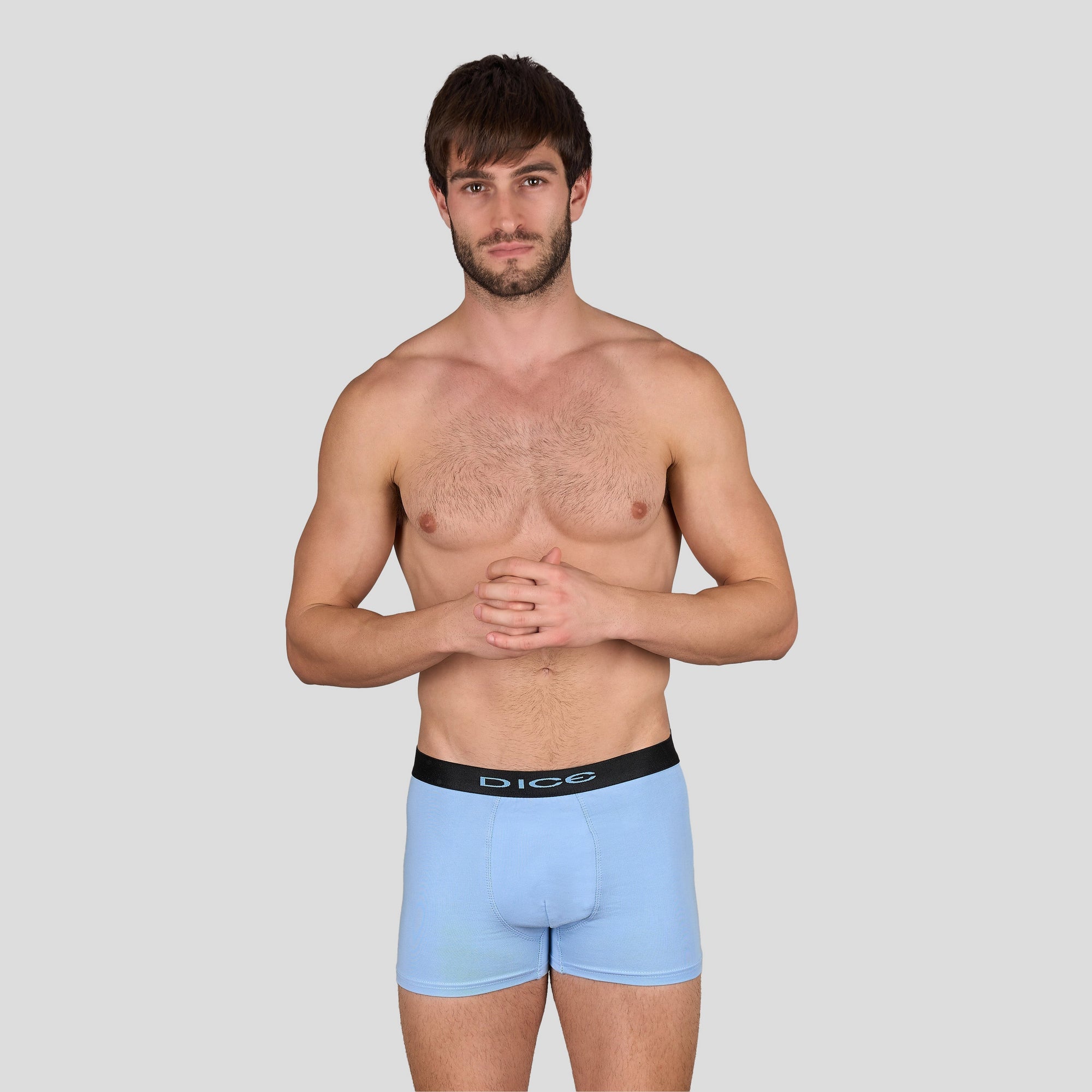 بوكسر سادة رجالي (Dice)٣ قطع + فانلة حمالة ابيض رجالي(Dice)٣ قطع