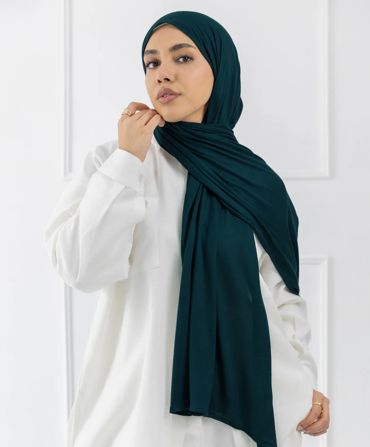 طرحة قطن (مقاس صغير) -  (le voile)  ٣ قطع