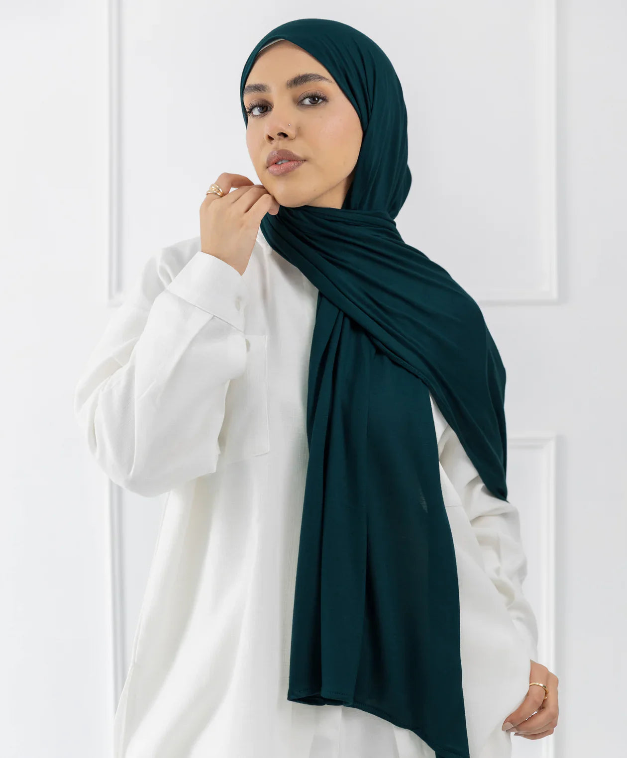 طرحة قطن مقاس صغير(le voile)