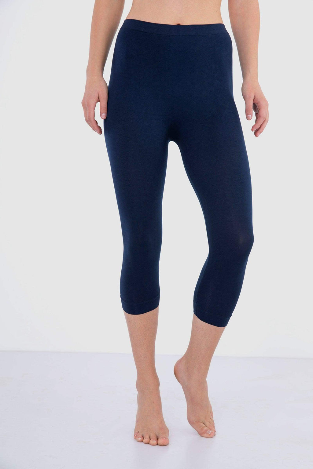 Elastic Waist Pantacourt Legging (Carina)