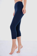 Elastic Waist Pantacourt Legging (Carina)