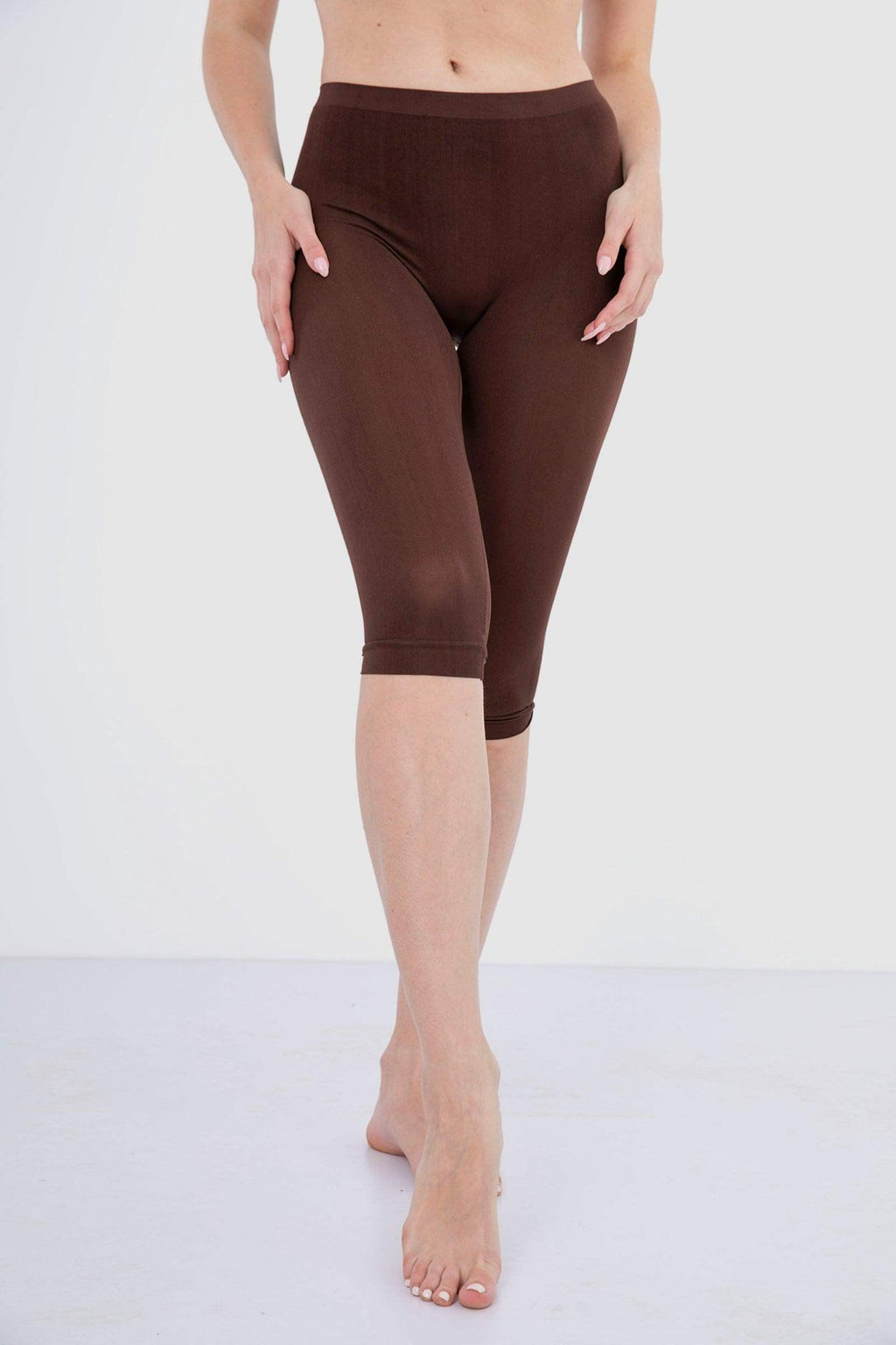 Elastic Waist Pantacourt Legging (Carina)